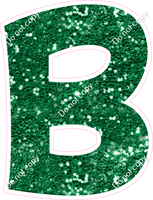 KG 23.5" Individuals - Green Sparkle B