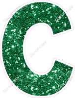 KG 23.5" Individuals - Green Sparkle C