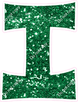 KG 23.5" Individuals - Green Sparkle I