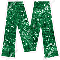 KG 23.5" Individuals - Green Sparkle M