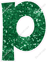 KG 23.5" Individuals - Green Sparkle P