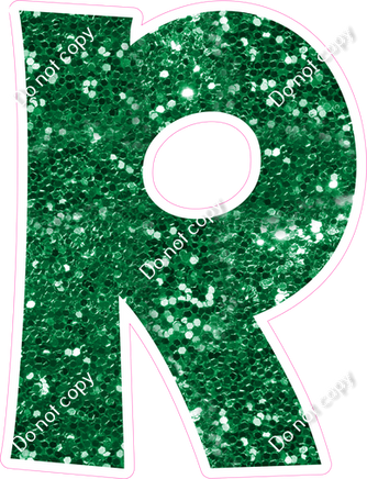 KG 23.5" Individuals - Green Sparkle R