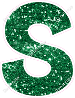 KG 23.5" Individuals - Green Sparkle S