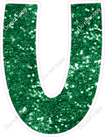 KG 23.5" Individuals - Green Sparkle U