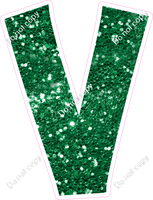 KG 23.5" Individuals - Green Sparkle V