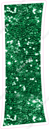 KG 23.5" Individuals - Green Sparkle 1