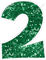 KG 23.5" Individuals - Green Sparkle 2