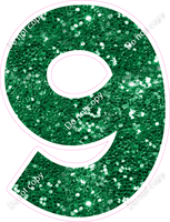 KG 23.5" Individuals - Green Sparkle 9