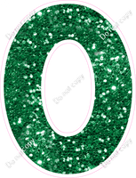 KG 23.5" Individuals - Green Sparkle