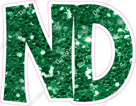 KG 23.5" Individuals - Green Sparkle ND