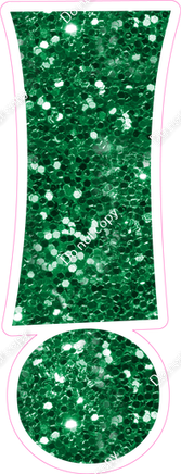 KG 23.5" Individuals - Green Sparkle !