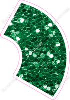 KG 23.5" Individuals - Green Sparkle Apostrophe