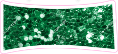 KG 23.5" Individuals - Green Sparkle Dash
