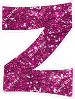 KG 23.5" Individuals - Hot Pink Sparkle Z