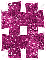 KG 23.5" Individuals - Hot Pink Sparkle #