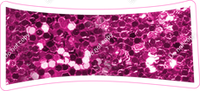 KG 23.5" Individuals - Hot Pink Sparkle Dash