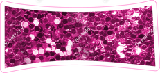 KG 23.5" Individuals - Hot Pink Sparkle Dash