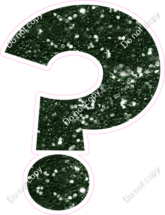 KG 23.5" Individuals - Hunter Green Sparkle ?