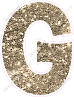 KG 23.5" Individuals - Khaki Sparkle G