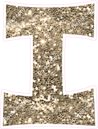KG 23.5" Individuals - Khaki Sparkle I