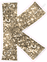 KG 23.5" Individuals - Khaki Sparkle K