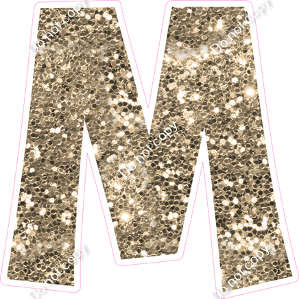 KG 23.5" Individuals - Khaki Sparkle M