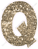 KG 23.5" Individuals - Khaki Sparkle Q
