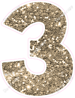 KG 23.5" Individuals - Khaki Sparkle 3