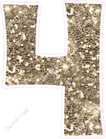 KG 23.5" Individuals - Khaki Sparkle 4