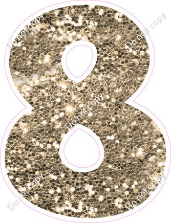KG 23.5" Individuals - Khaki Sparkle 8