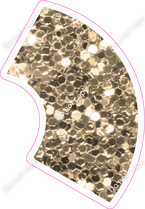 KG 23.5" Individuals - Khaki Sparkle Apostrophe