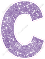 KG 23.5" Individuals - Lavender Sparkle C