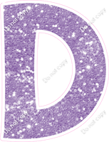 KG 23.5" Individuals - Lavender Sparkle D