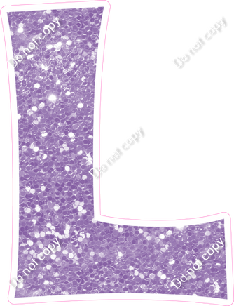 KG 23.5" Individuals - Lavender Sparkle L