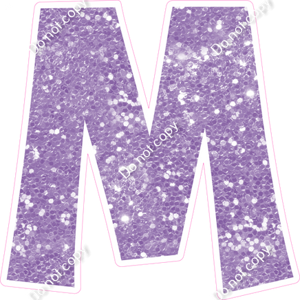 KG 23.5" Individuals - Lavender Sparkle M