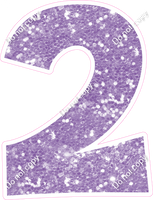 KG 23.5" Individuals - Lavender Sparkle 2