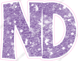 KG 23.5" Individuals - Lavender Sparkle ND