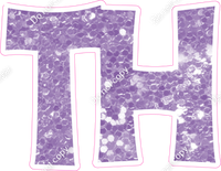 KG 23.5" Individuals - Lavender Sparkle TH