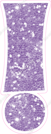 KG 23.5" Individuals - Lavender Sparkle !