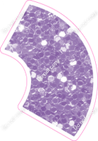 KG 23.5" Individuals - Lavender Sparkle Apostrophe