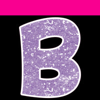 Sparkle - 23.5" KG 68 pc Alphabet Sets Sparkle Lavender
