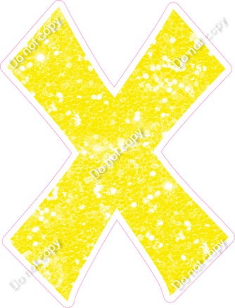 KG 23.5" Individuals - Lemon Sparkle X