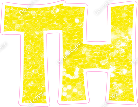 KG 23.5" Individuals - Lemon Sparkle TH
