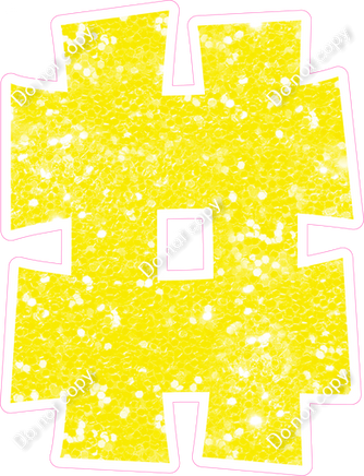 KG 23.5" Individuals - Lemon Sparkle #