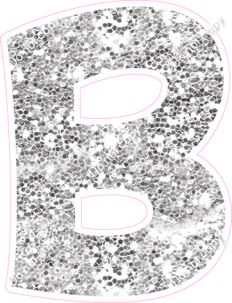 KG 23.5" Individuals - Light Silver Sparkle B