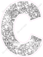 KG 23.5" Individuals - Light Silver Sparkle C