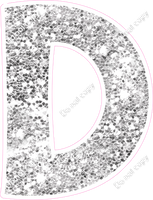 KG 23.5" Individuals - Light Silver Sparkle D