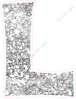 KG 23.5" Individuals - Light Silver Sparkle L