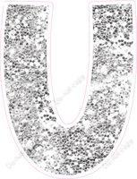 KG 23.5" Individuals - Light Silver Sparkle U