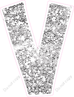 KG 23.5" Individuals - Light Silver Sparkle V